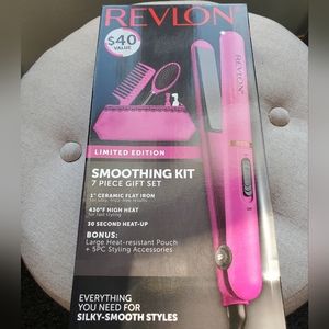 Revlon Hair Straightner Set Pink